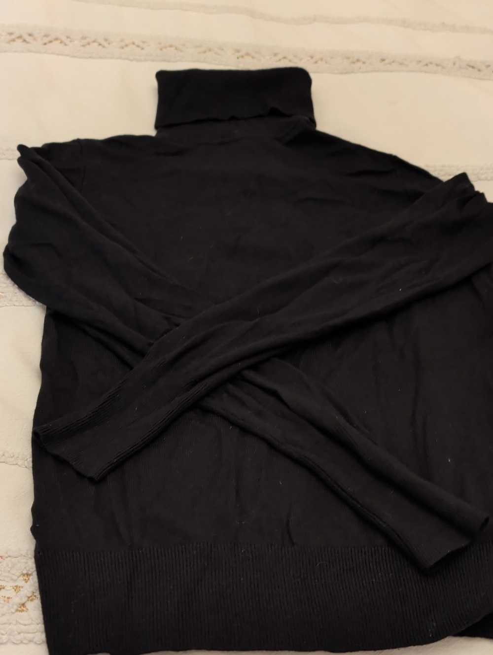 RW&CO. Black Turtleneck Sweater